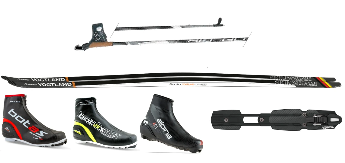 XC-Ski Bundle VOGTLAND Classic Skin 1 XC-Ski Bundle VOGTLAND Classic Skin