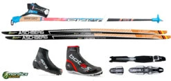 XC-Ski Bundle ASCHBERG Classic NOWAX